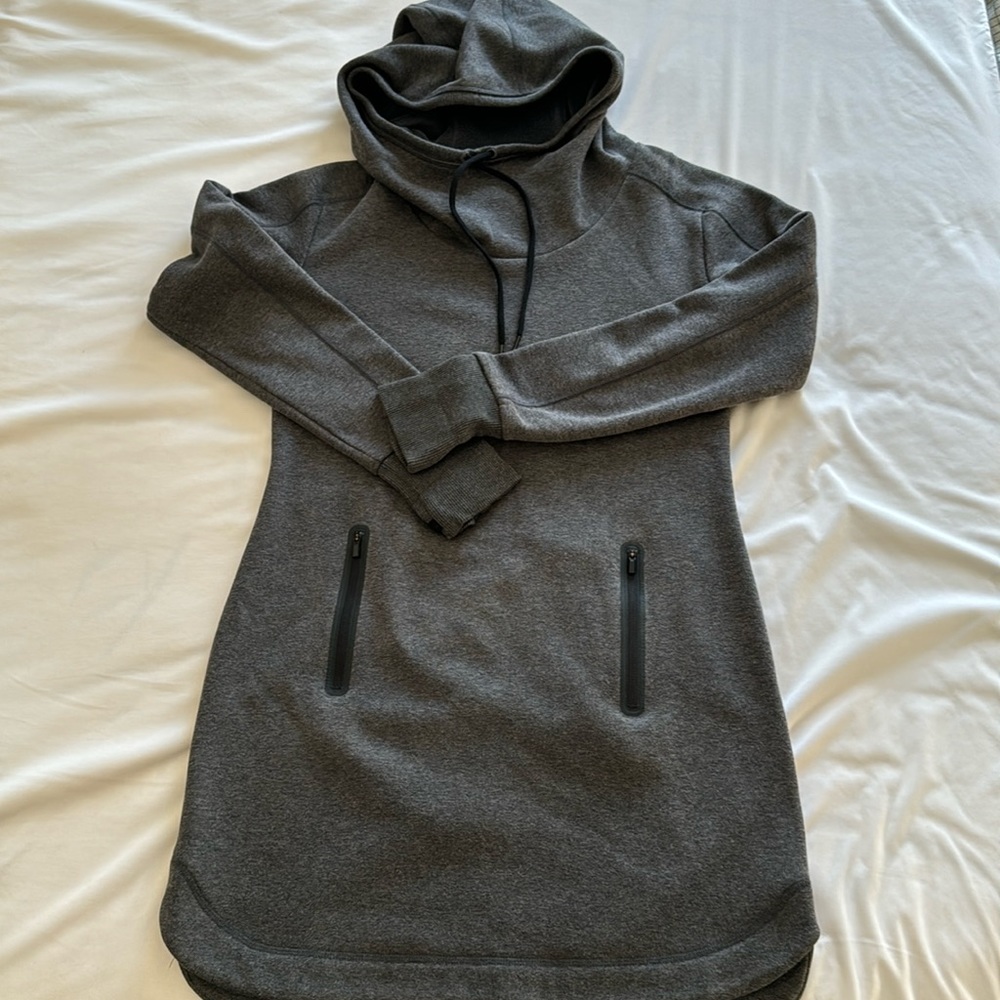 Athleta Cozy Karma Hooded Dress